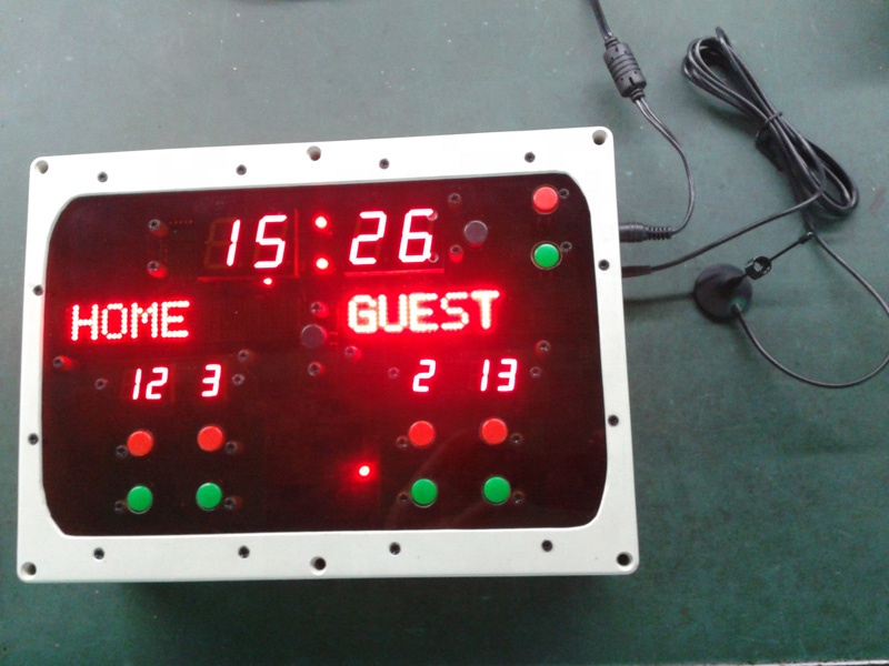 Table Tennis Scoring - Fernbedienung Drahtlose Elektronische Digitale Fußball Volleyball