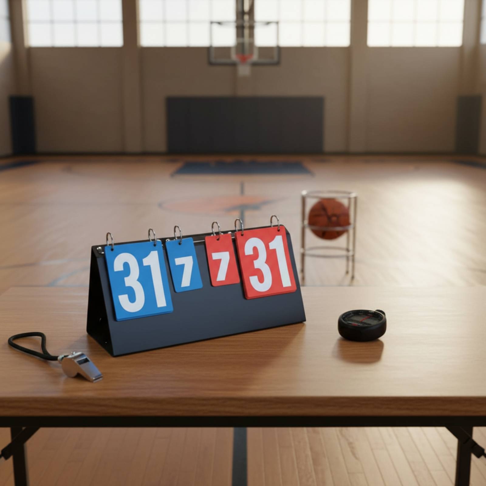 Table Tennis Scoring - Tragbare Flip-Anzeigetafel, Multi-Sport Flip-Anzeigetafel, Score Flipper,