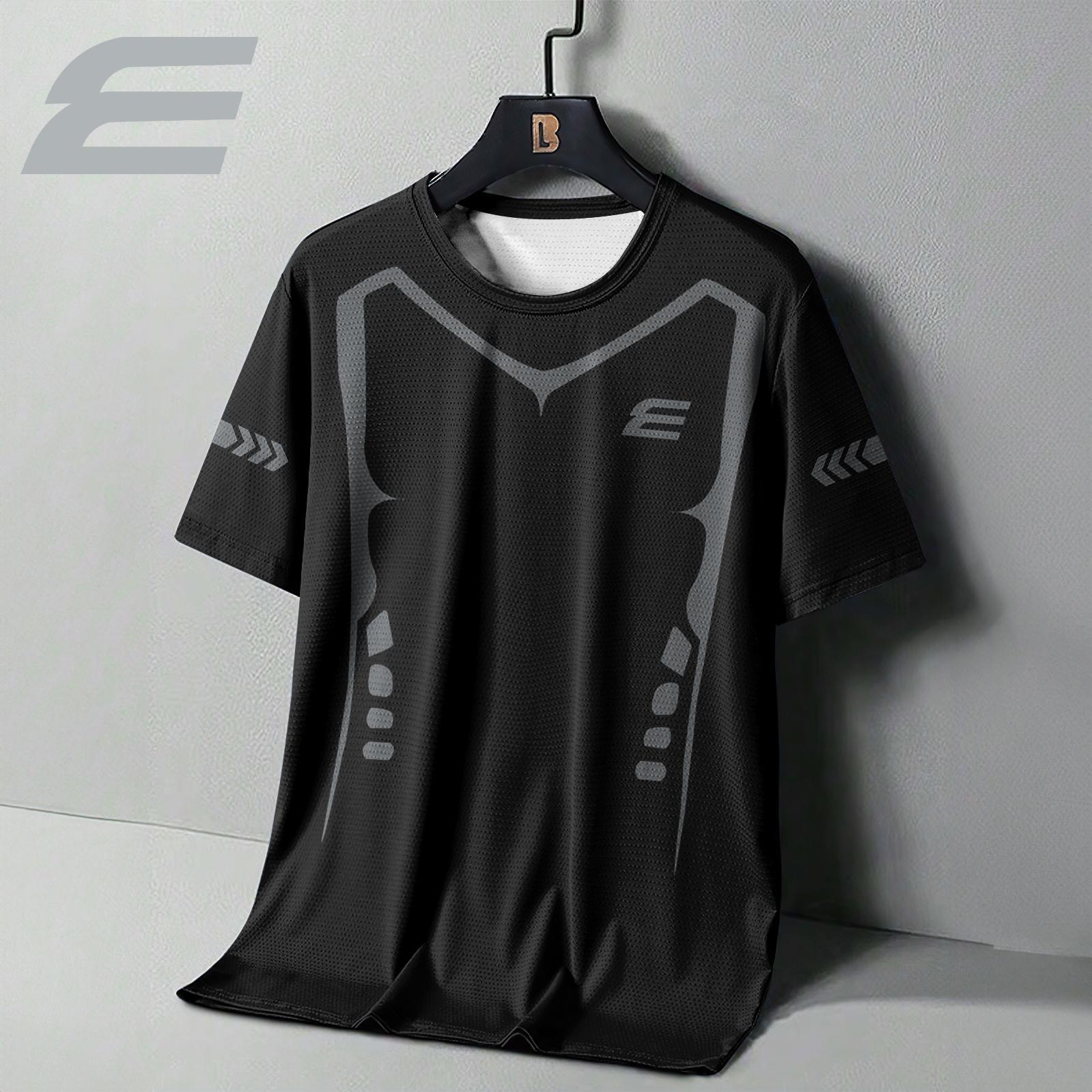 Table Tennis Shorts - 3D-T-Shirt für Herren, Tennis, Sport, Rundhalsausschnitt,