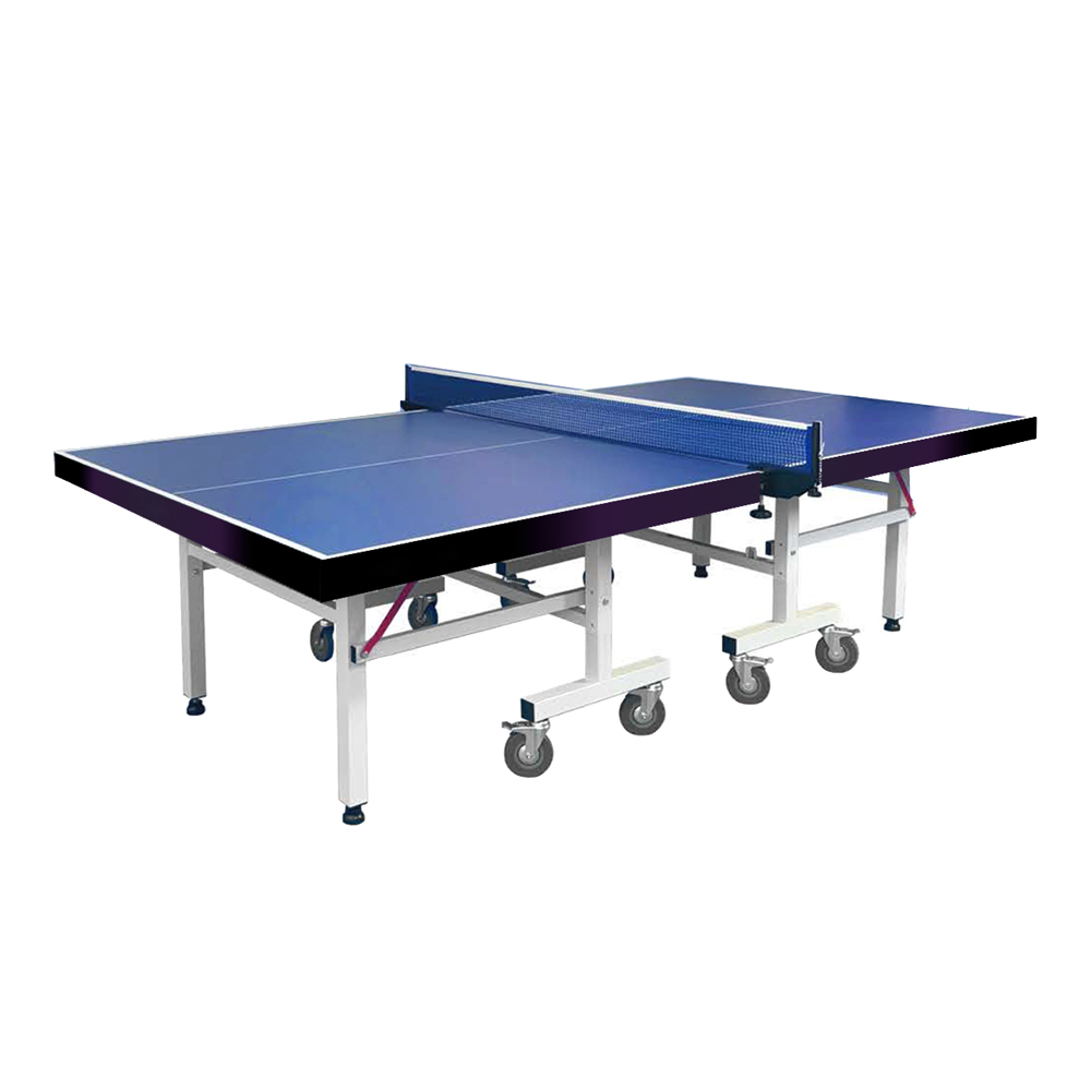 Table Tennis Post - Professioneller MDF-Tischtennistisch für Innenräume mit Schnellspann-Netz