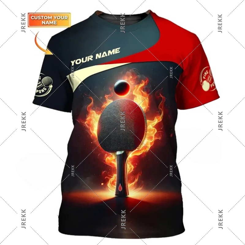 Table Tennis Name - Tischtennis T-shirt Für Männer Kleidung Quick