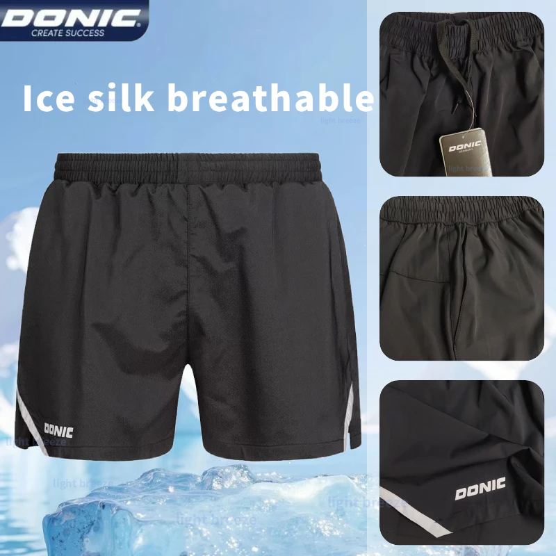 Table Tennis Shorts - Donic Tischtennis-Shorts für Herren und Damen,