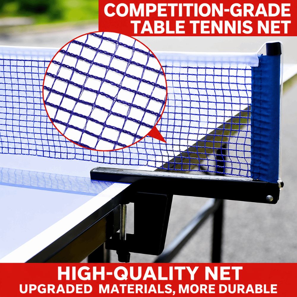 Table Tennis Post - Standard-Tischtennisnetz, faltbarer Pfosten, verdicktes Ping-Pong-Netz, verstellbare