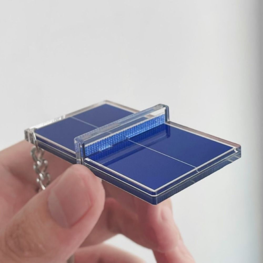 Acryl-Badminton-Schlüsselanhän – Table Tennis Keychain Bewertung und Preis
