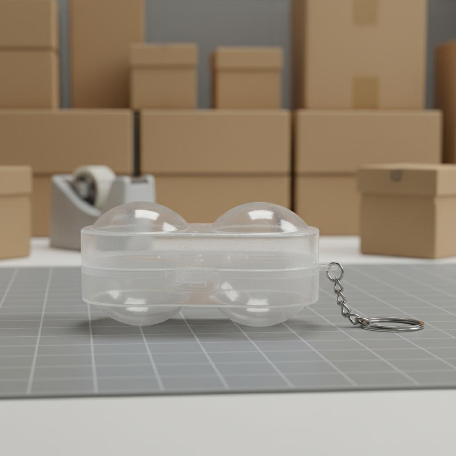 Tischtennisball-Box, transpare – Table Tennis Keychain Bewertung und Preis