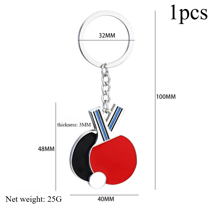Tischtennis-Schlüsselanhänger  – Table Tennis Keychain Bewertung und Preis