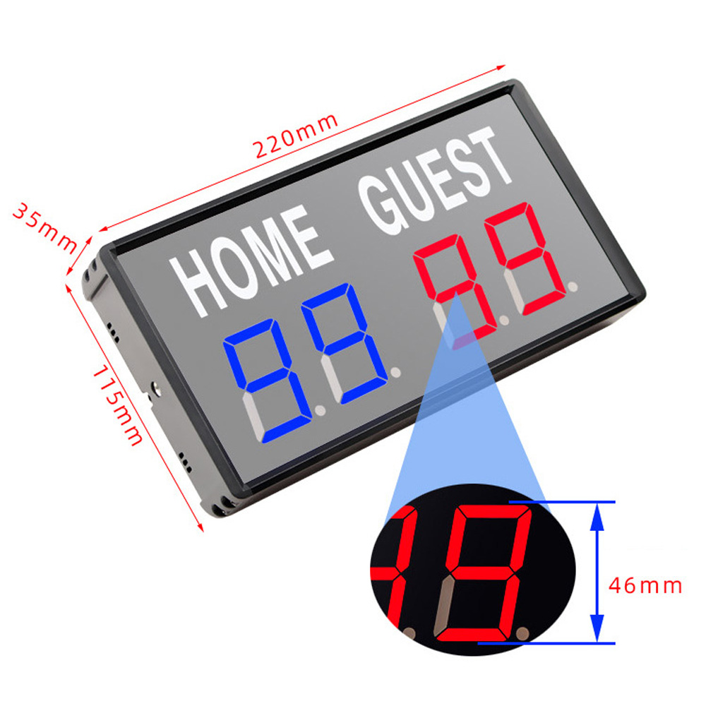 4-stellige LED Elektronische P – Table Tennis Scoring Bewertung und Preis