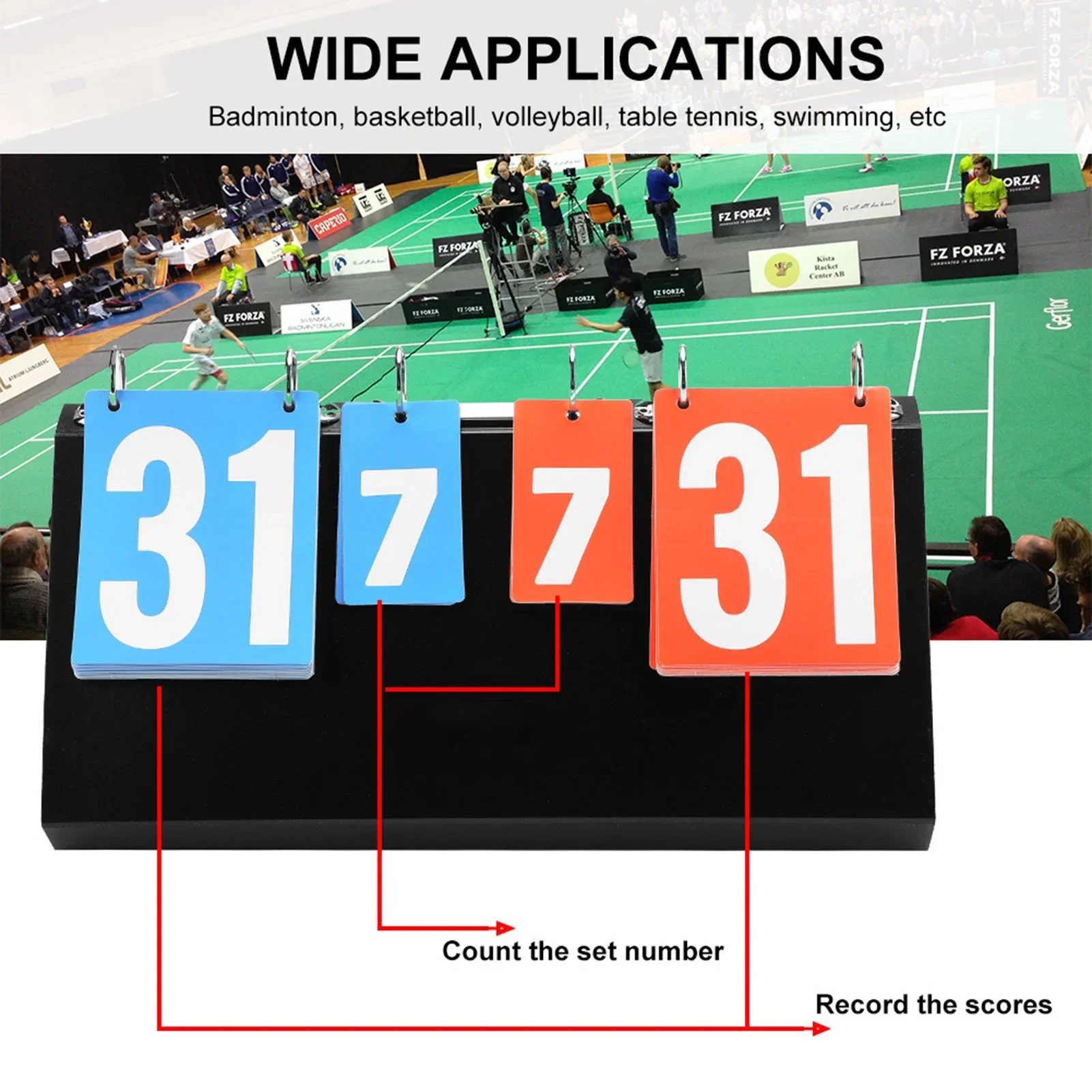 4-stellige Anzeigetafel für Sp – Table Tennis Scoring Bewertung und Preis