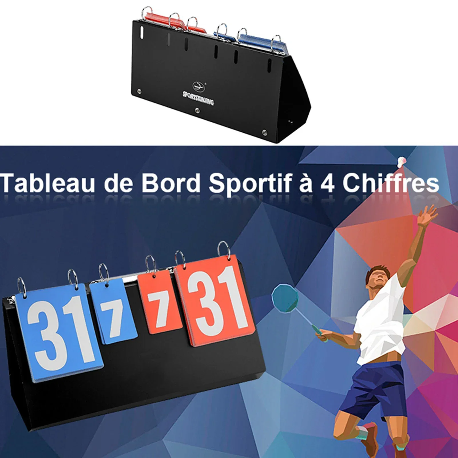 4-stellige Anzeigetafel für Sp – Table Tennis Scoring Bewertung und Preis