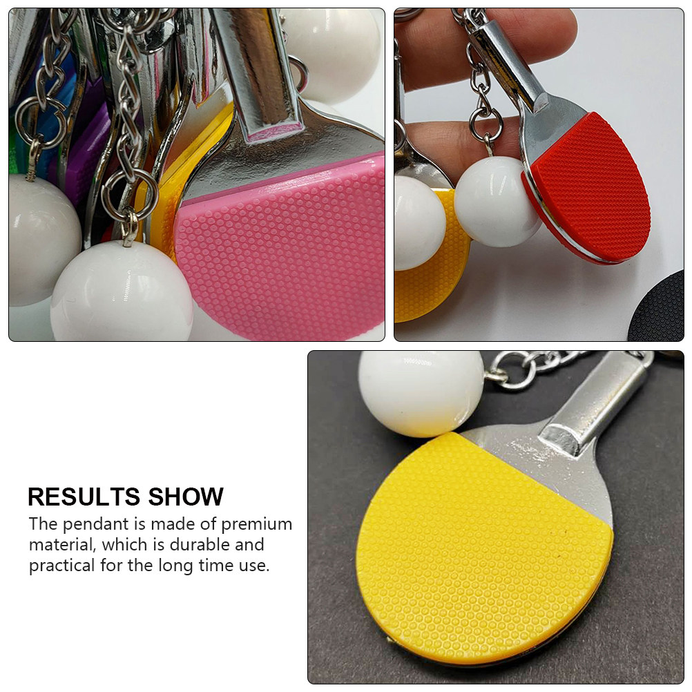 4 Stück Tischtennisschläger-Sc – Table Tennis Keychain Bewertung und Preis