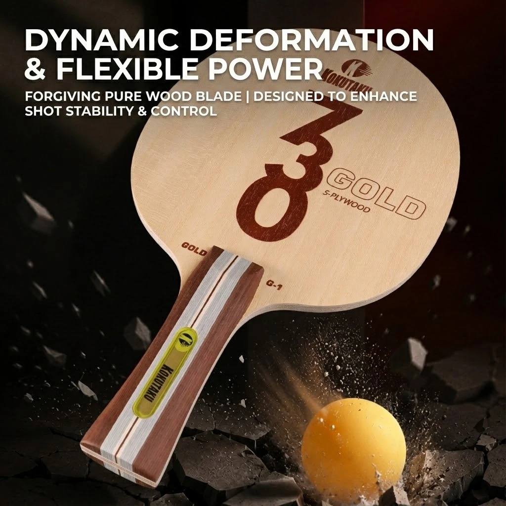 Kokutaku Tischtennisschläger F – Table Tennis Shop Bewertung und Preis