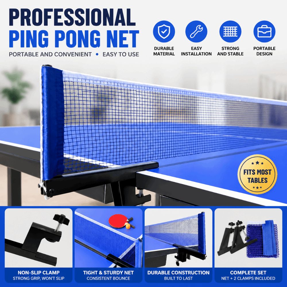 Standard-Tischtennisnetz, falt – Table Tennis Post Bewertung und Preis