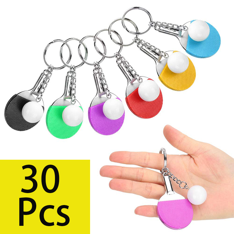 30 Stücke Mini Tischtennisschl – Table Tennis Keychain Bewertung und Preis