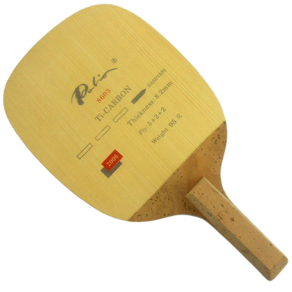 PALIO 8603 Carbon Titan Tischt – Table Tennis Forehand Bewertung und Preis